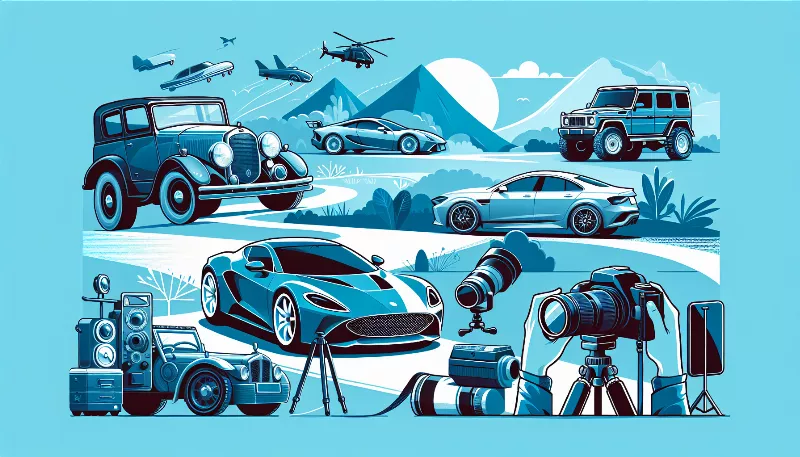 What tips can you provide for capturing stunning pictures in each car category?